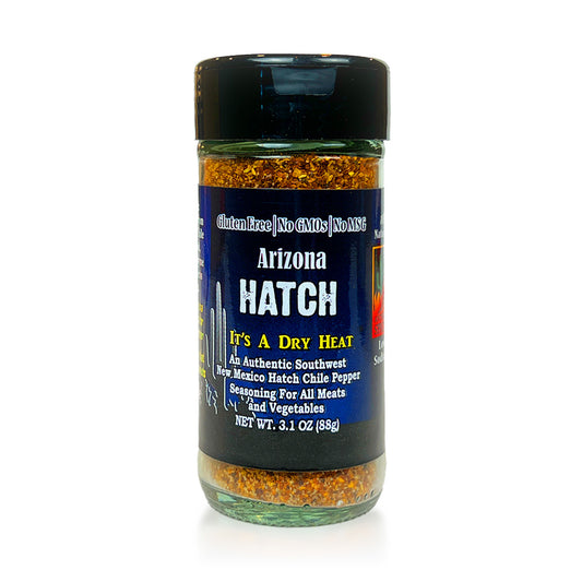 3.1oz Bottle of Arizona Hatch Spice - Aromatic orange blend in shaker container
