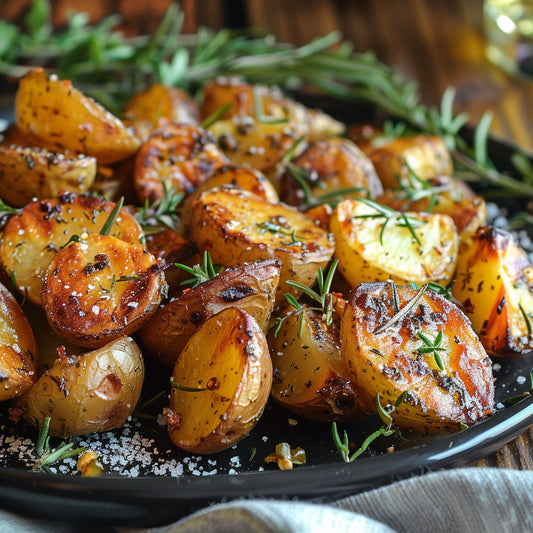 Roasted Jalapeño Herb Potatoes