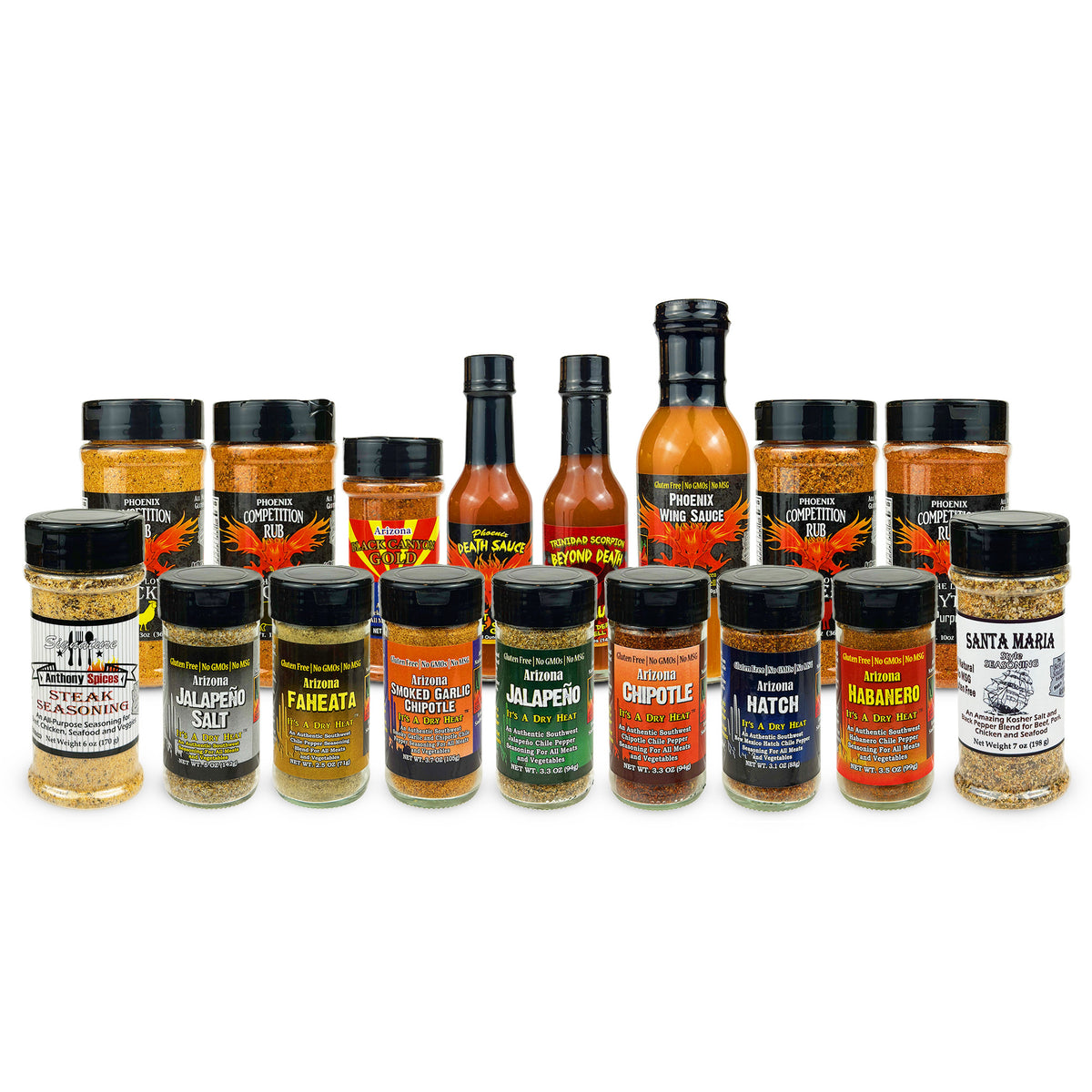 Complete Spices Complete Collection | Anthony Spices - Seasonings, Rubs, Peppers & Hot ...
